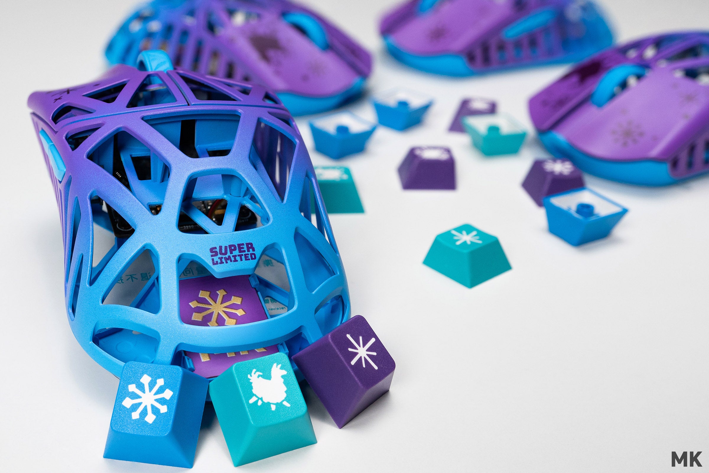 MK x WLMOUSE Beast X Pro Tempered Wireless 8K Mouse