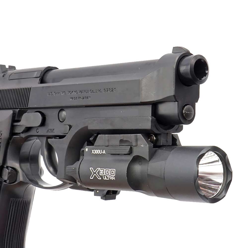 MP製 BERETTA M9/ベレッタM92用 20mmレイルマウント / BK(ブラック