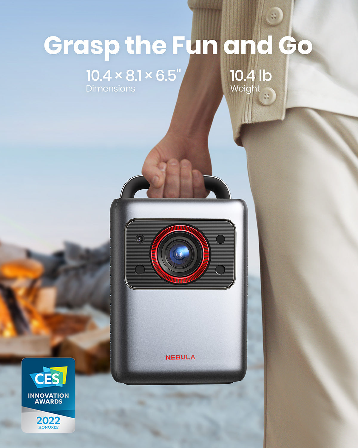 Shop Cosmos Laser 4K Projector | Portable 4K Laser Cinema for Nordics