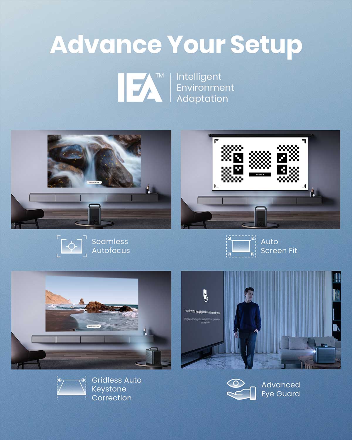 Shop Cosmos Laser 4K Projector | Portable 4K Laser Cinema for Nordics