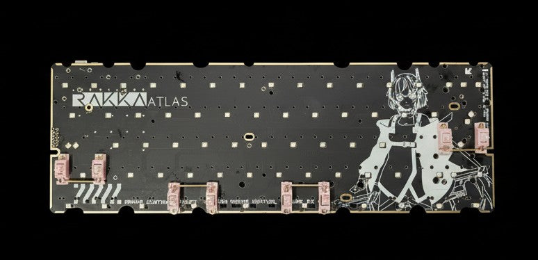 RAKKA 60 ATLAS 徹底レビュー。圧倒的な低遅延と究極のレイアウト自由