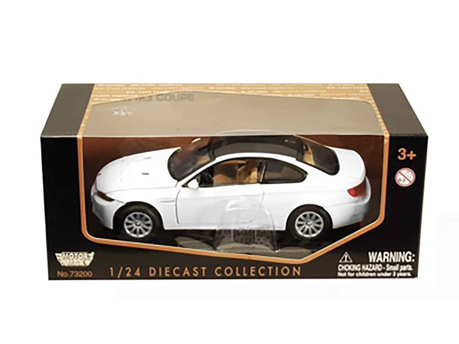BMW M3 E92 Coupe White 1/24 Diecast Model Car by Motormax | eBay