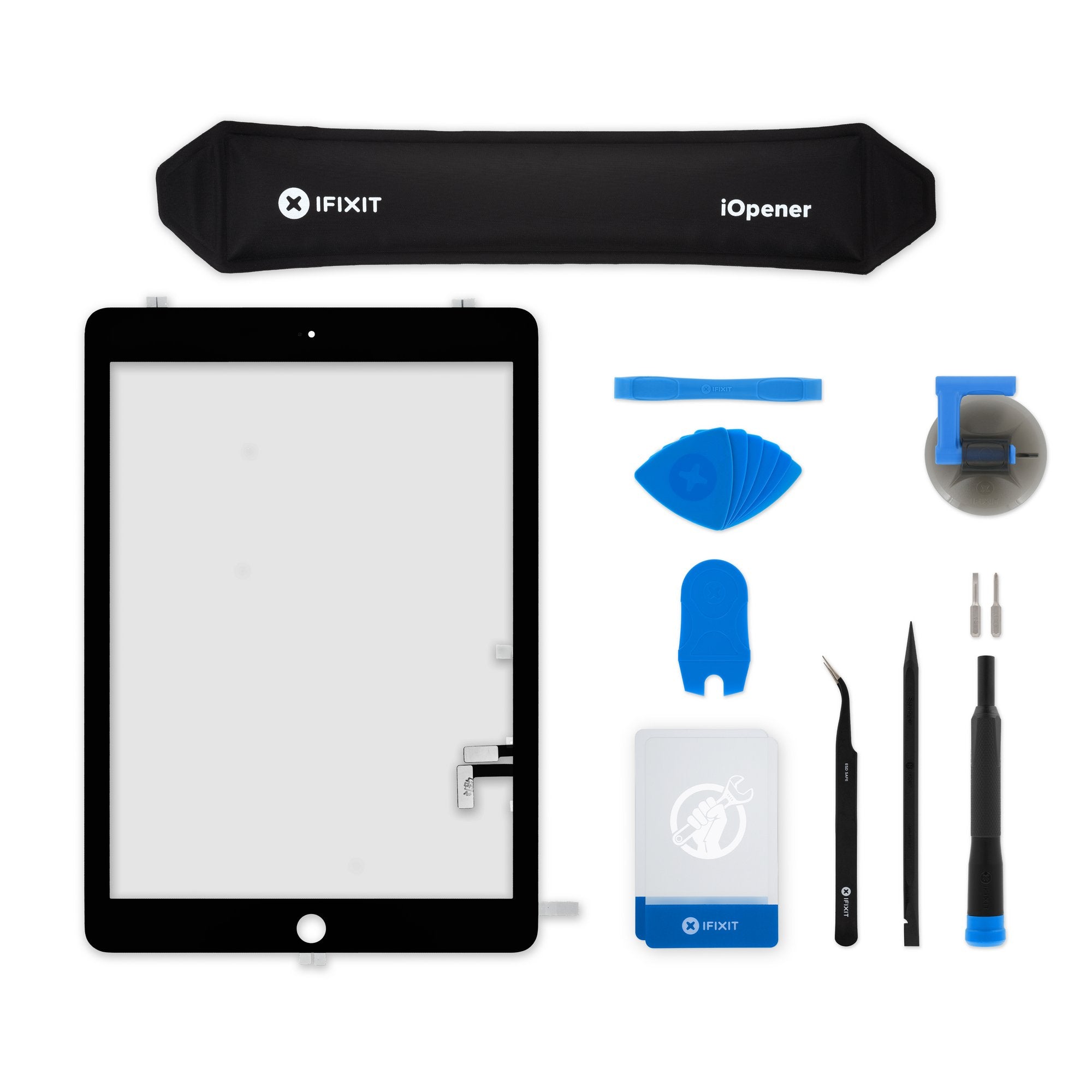 iPad 5 A1822 Screen: Glass Digitizer Replacement Kit - iFixit
