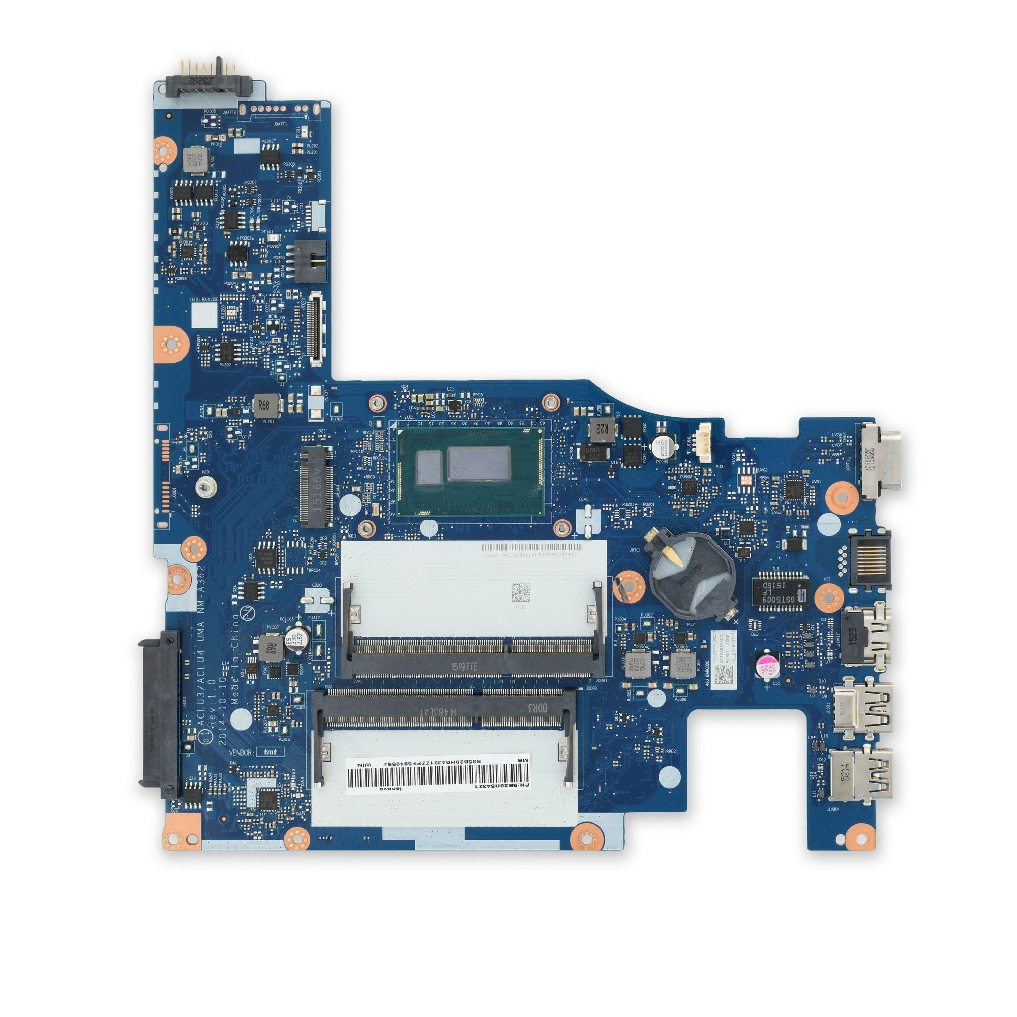 Lenovo G50-80 1.9GHz Motherboard - 5B20H54321