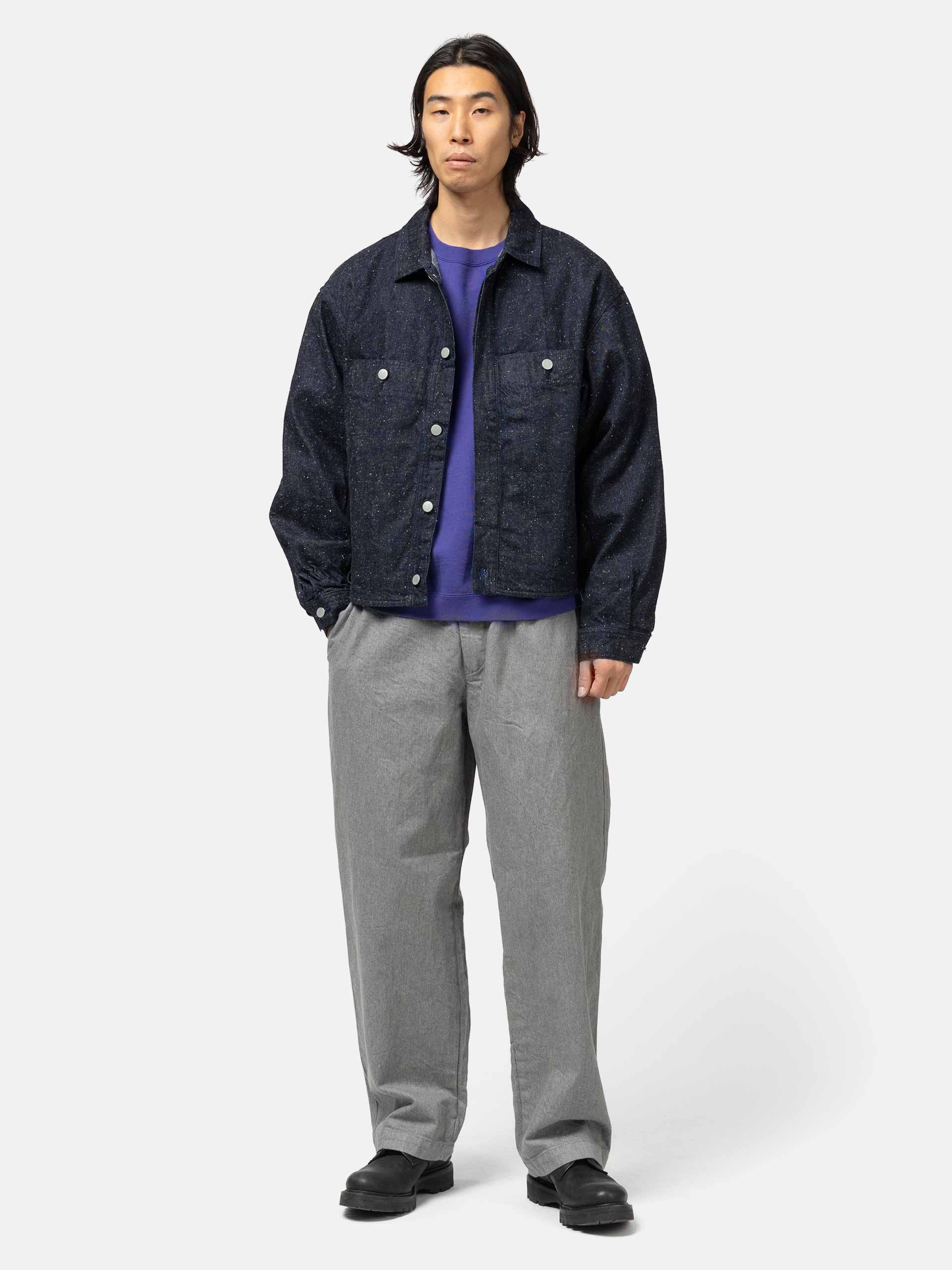 CAV EMPT Nep Denim Trucker Jacket Indigo | HAVEN