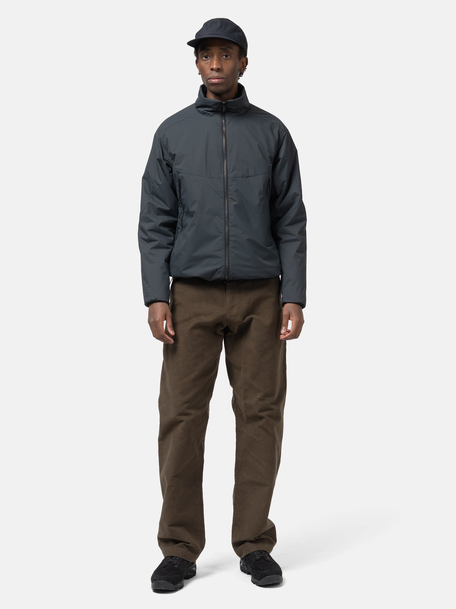 Needles Zipped Travel Jacket - 8W Corduroy Black | HAVEN