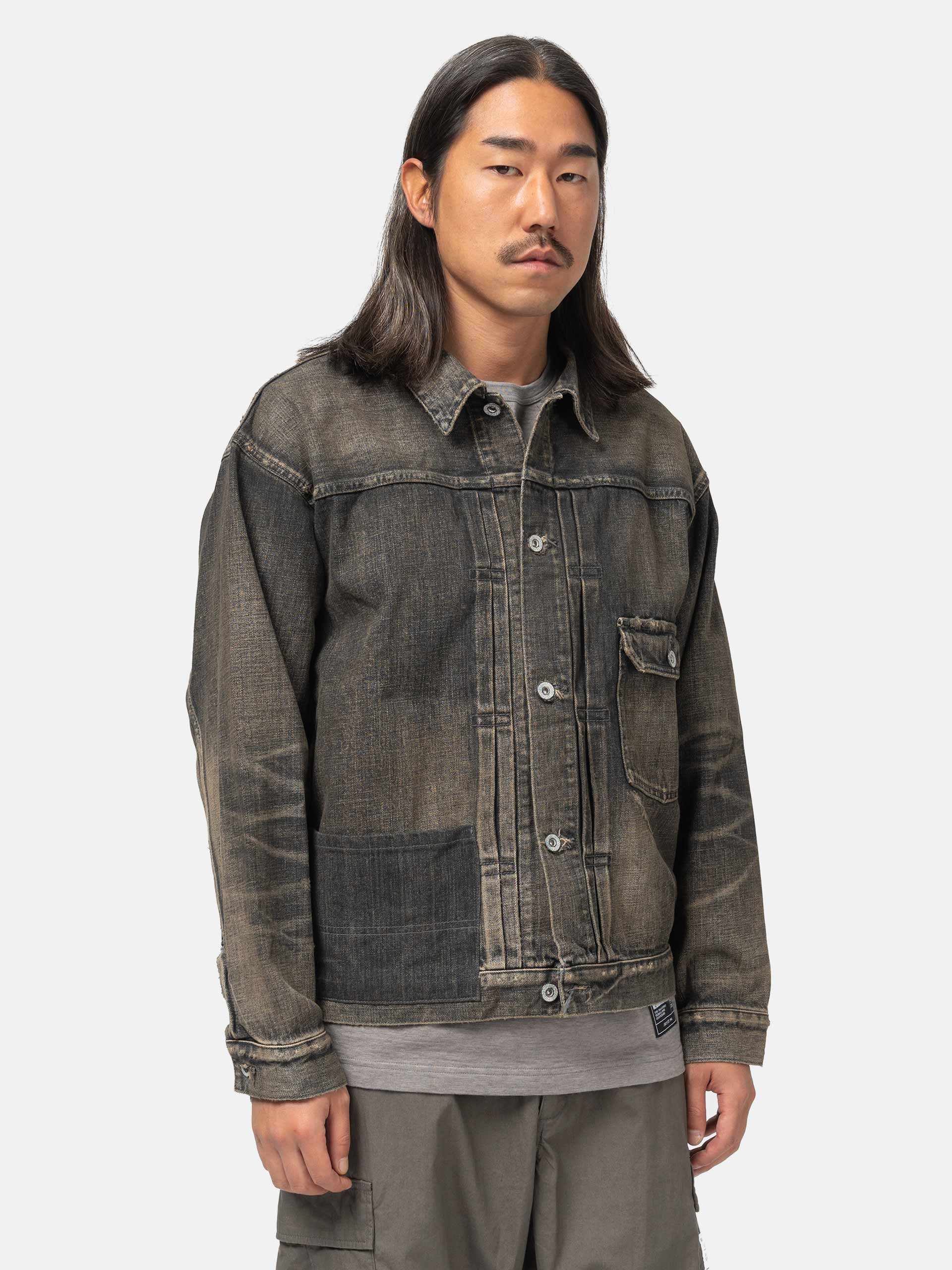 NEIGHBORHOOD Savage Denim Type-1 Jacket Black | HAVEN