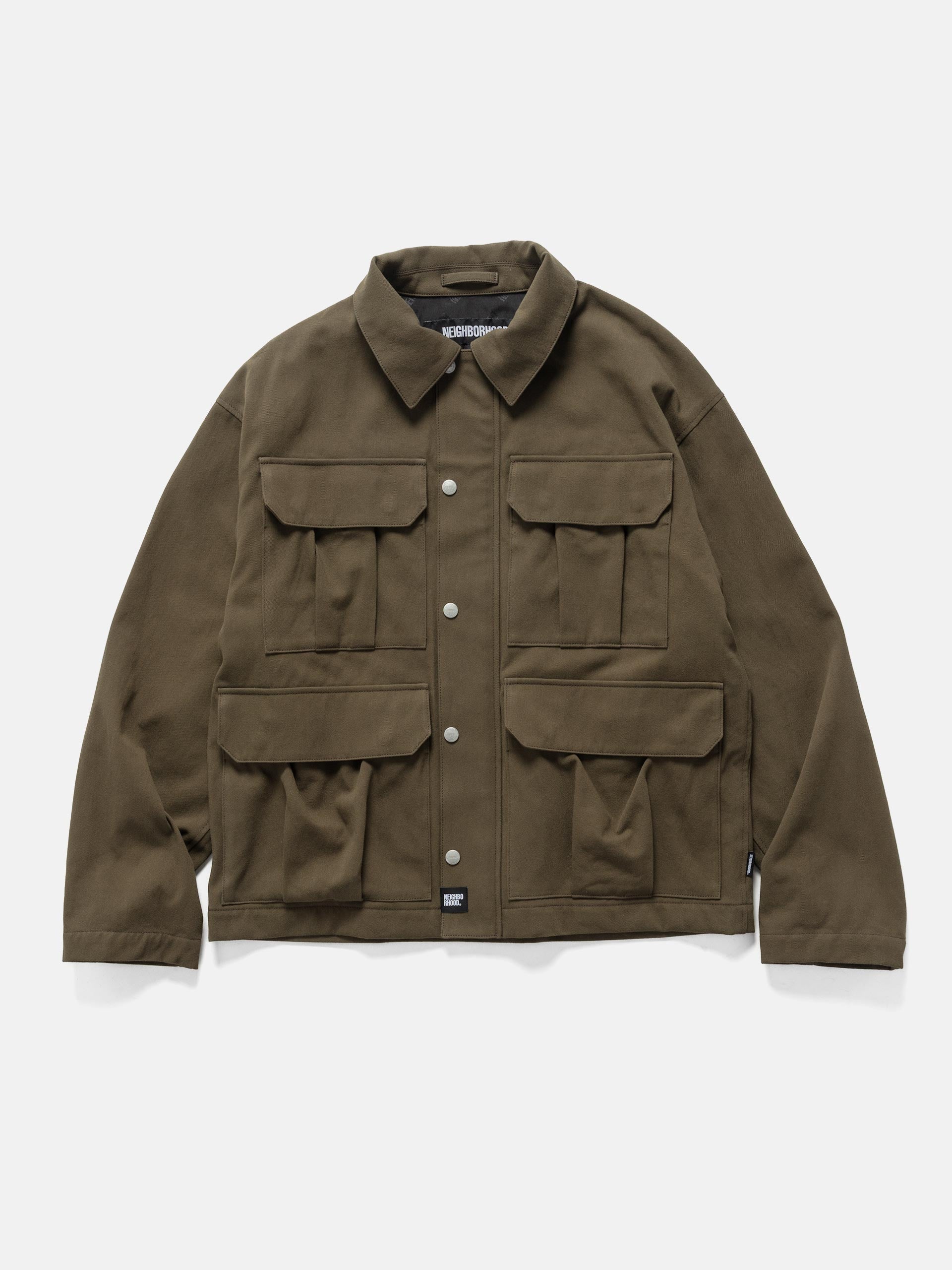 Needles Work Jacket - PE/C Twill Green | HAVEN