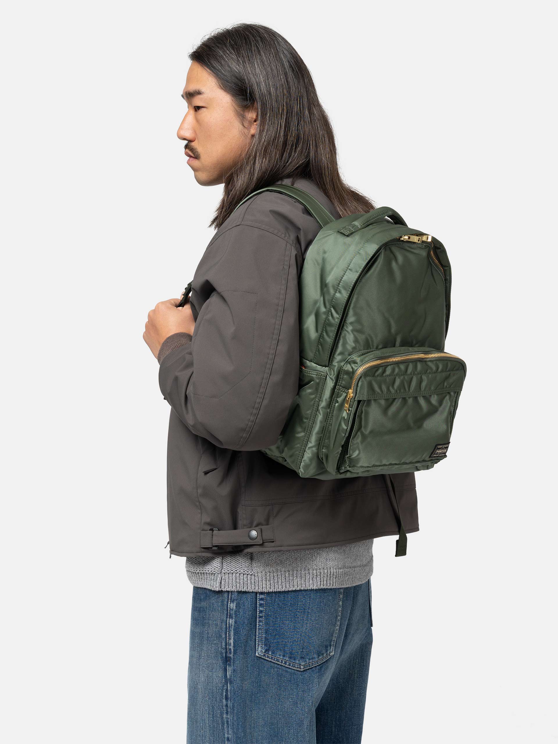PORTER TANKER Daypack Sage Green | HAVEN