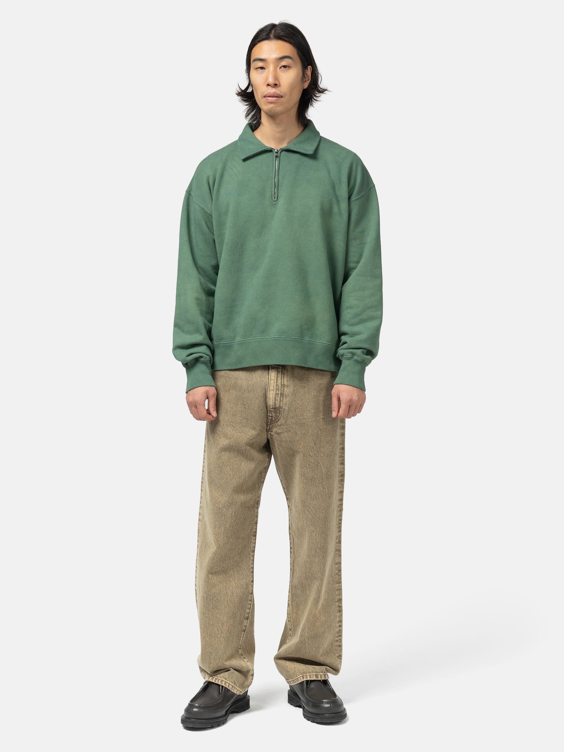 Wool Boa Zip Up Blouson Black | HAVEN