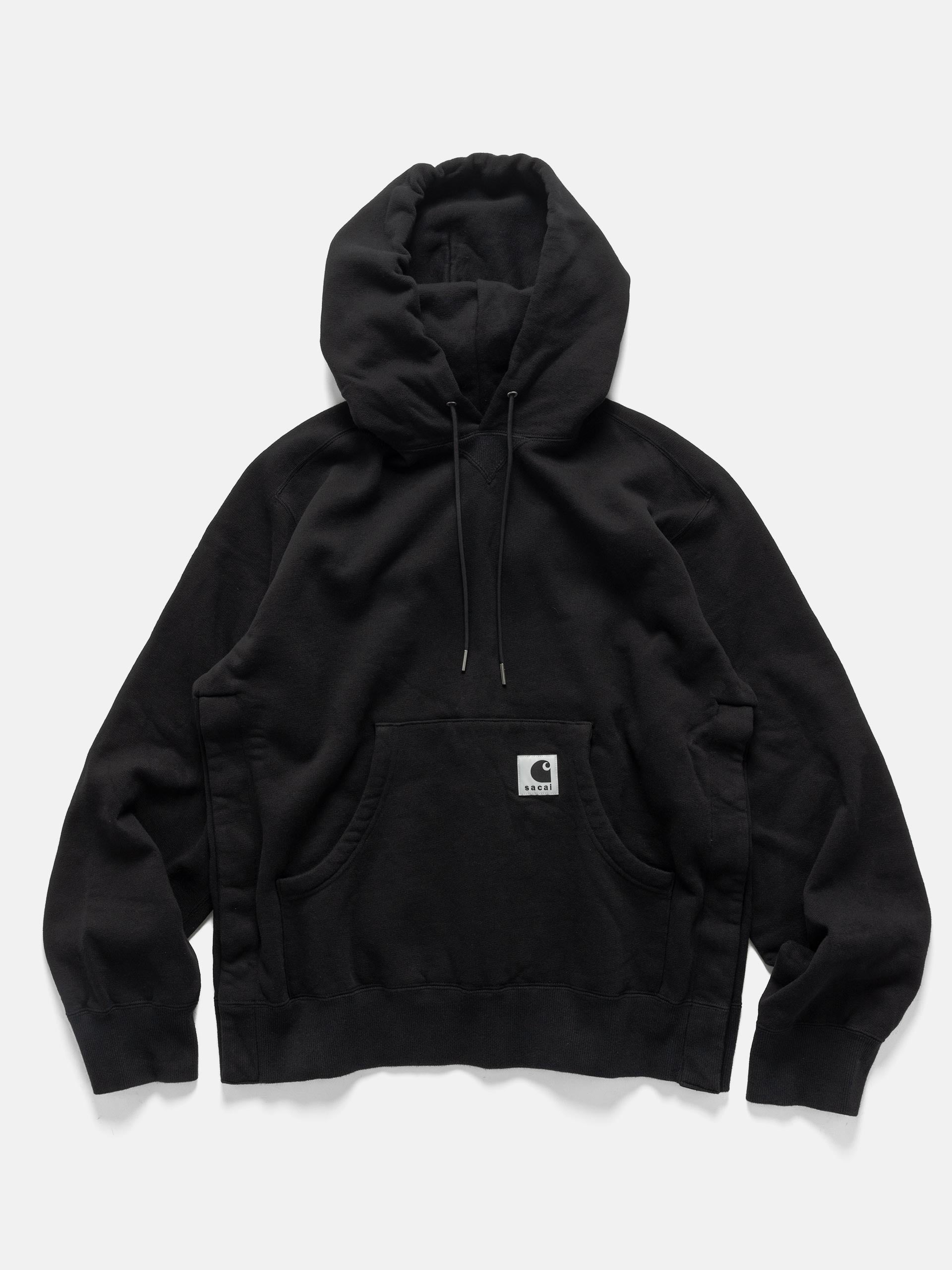 x Carhartt WIP Cotton Jersey Hoodie Black | HAVEN