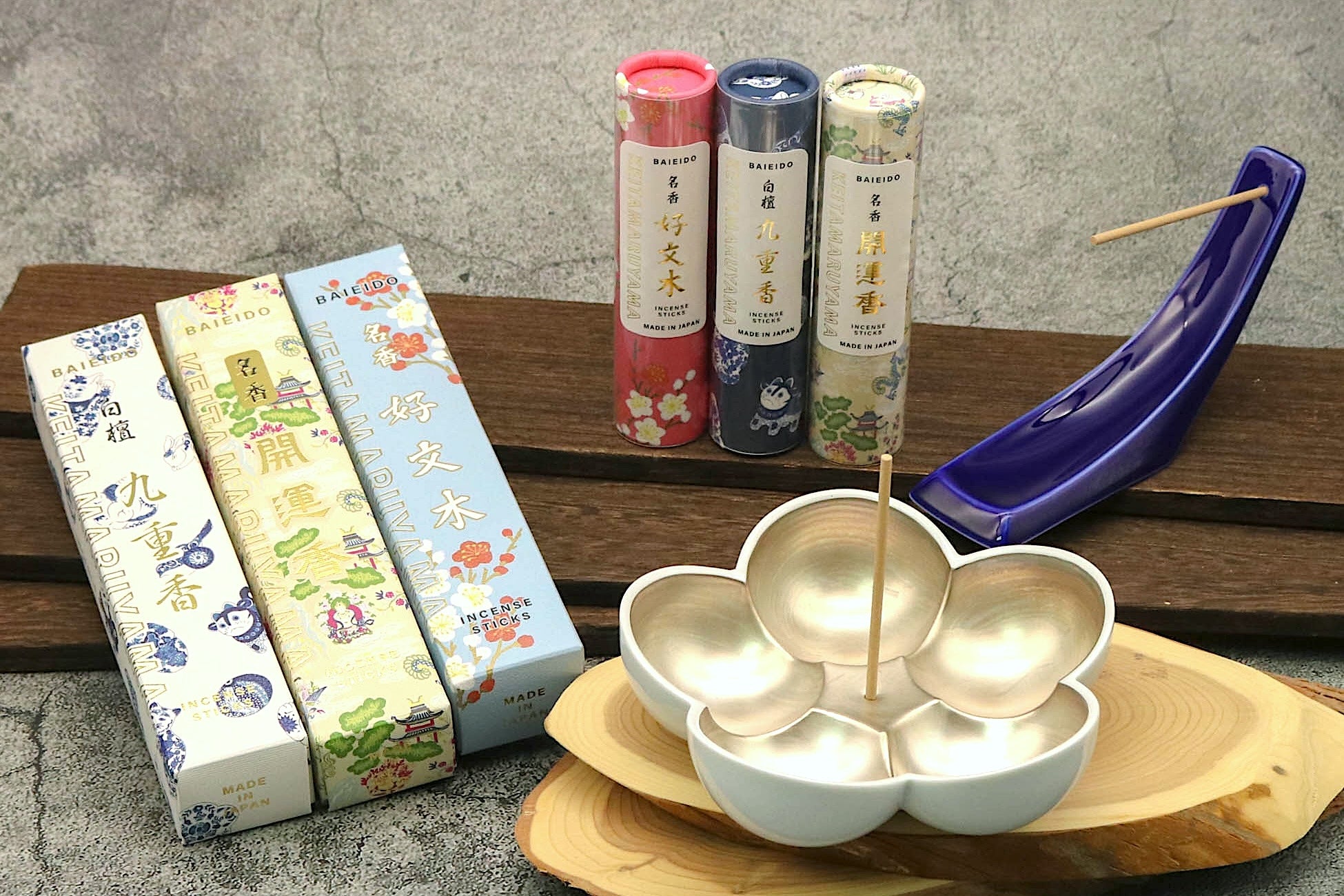 堺の線香 | KEITA MARUYAMA | 開運香 | 梅栄堂