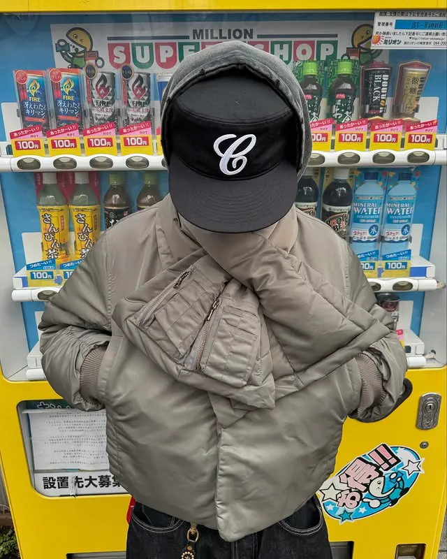 6crayon ピルボックス帽 キャップ（ブラック） - ZIPPER | 60% - Asian