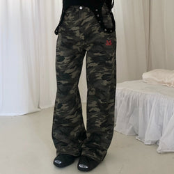 ピストルバックレザーダブルクロスワイドコットンパンツ - MUCENT | 60