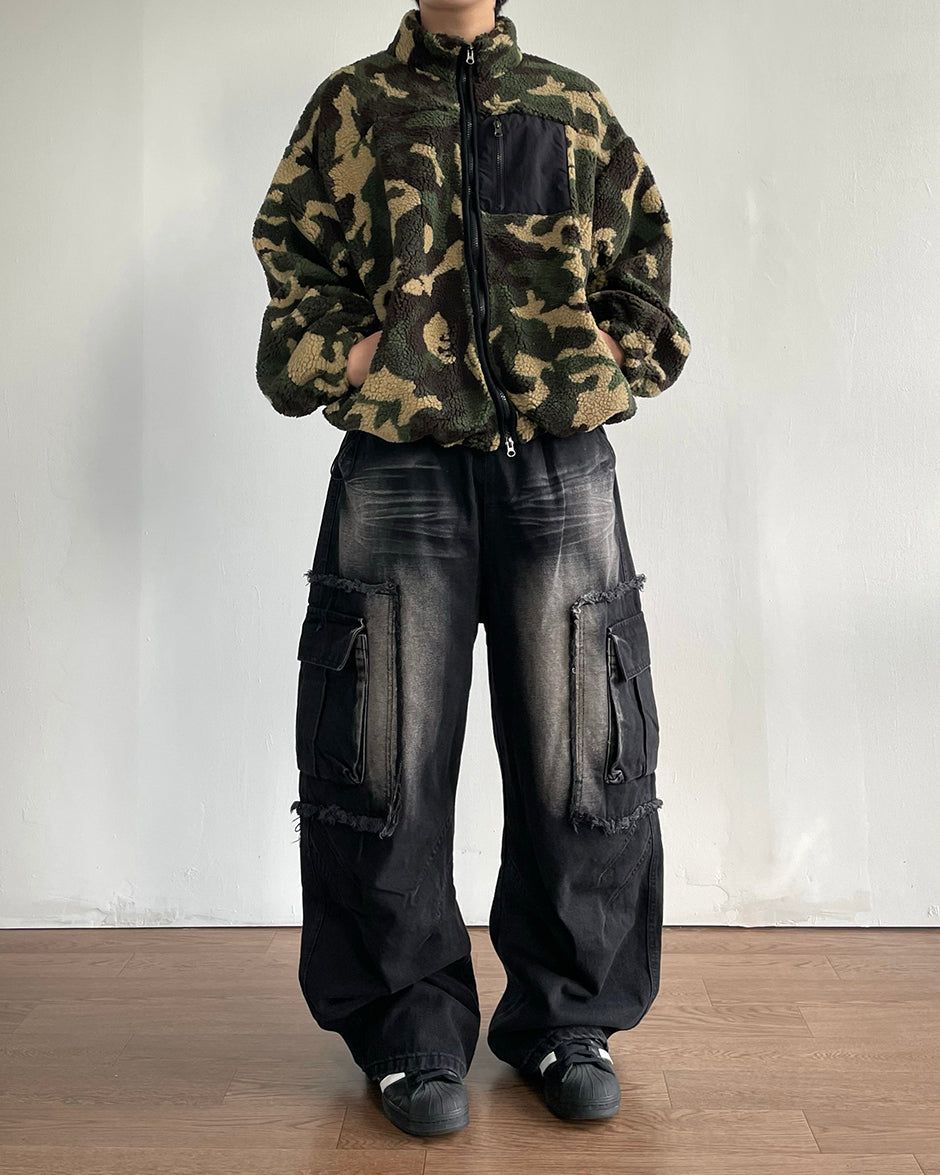 オールデイカモフラージュシェルパジップアップ - IDF | 60% - アジア