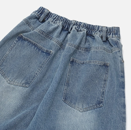 muse wide damage denim pants - ULAN | 60% - Asian Fashion Online Store