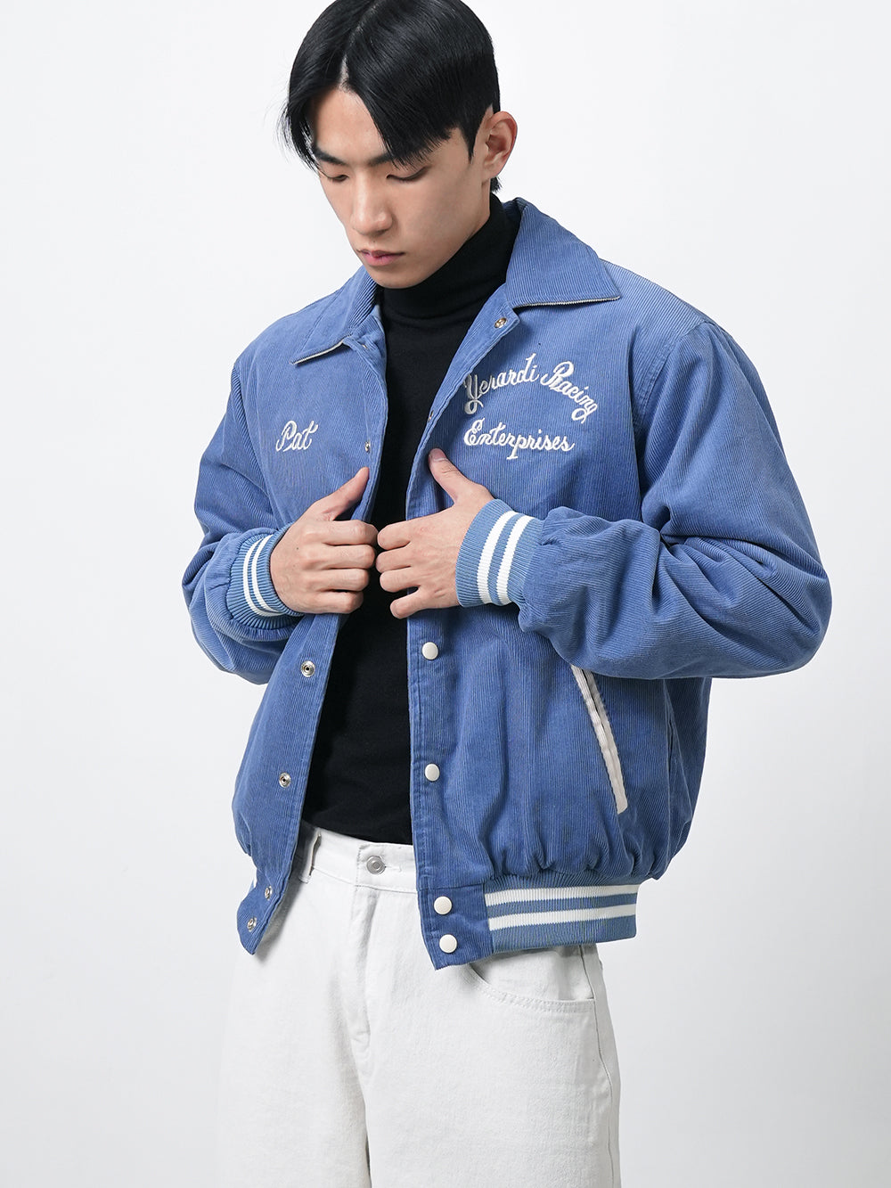 Corduroy quilting jacket 4color - SIMIO | 60% - Asian Fashion