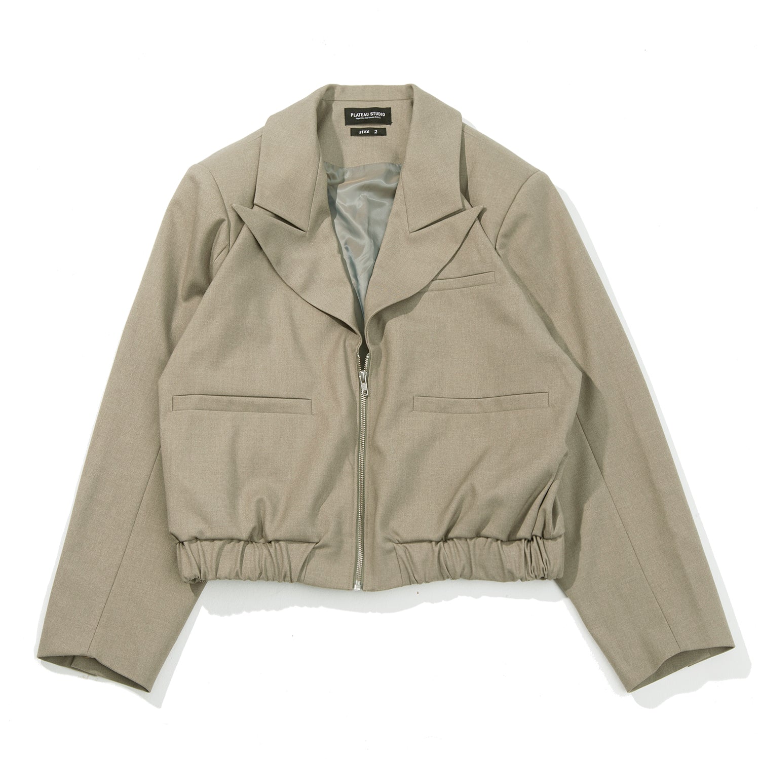 ビックショルダージッパー - PLATEAU STUDIO | 60% - アジア