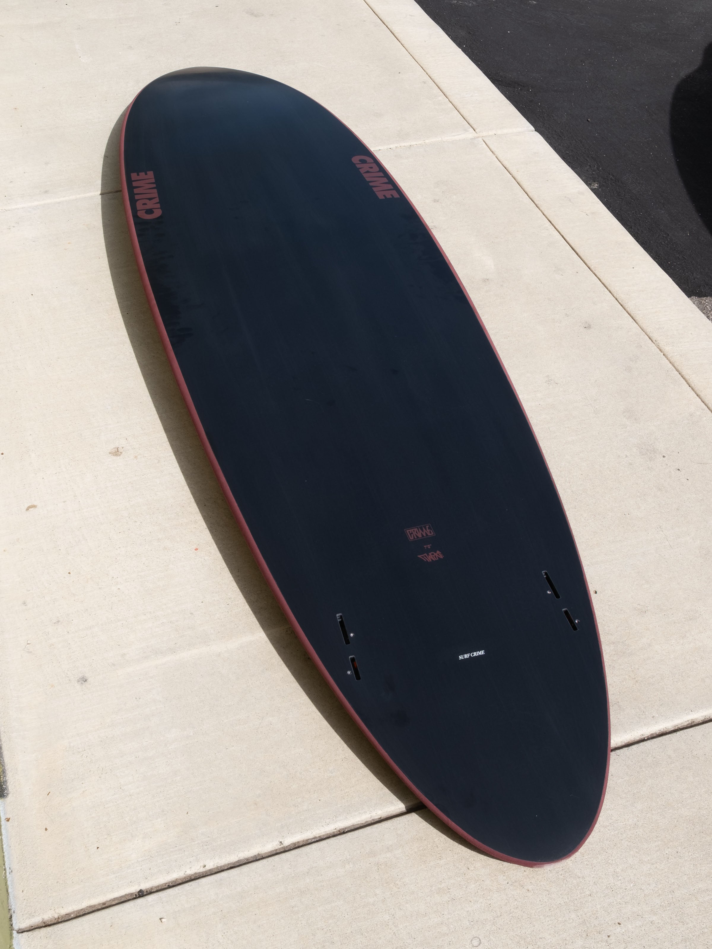 7'0 Crime CA Twin Oxblood