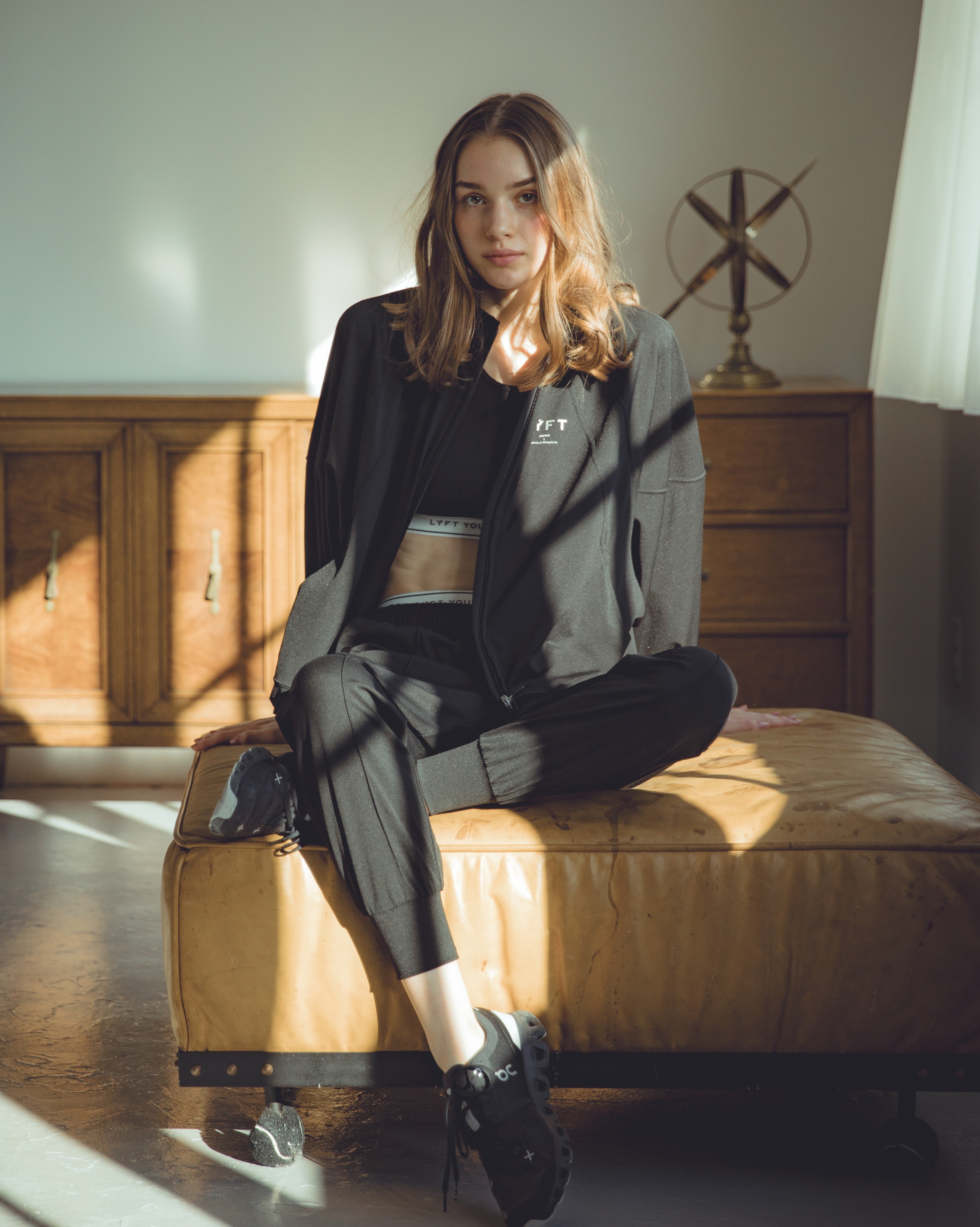 Stretch Pleats Jersey Pants 2 - Black – LÝFT