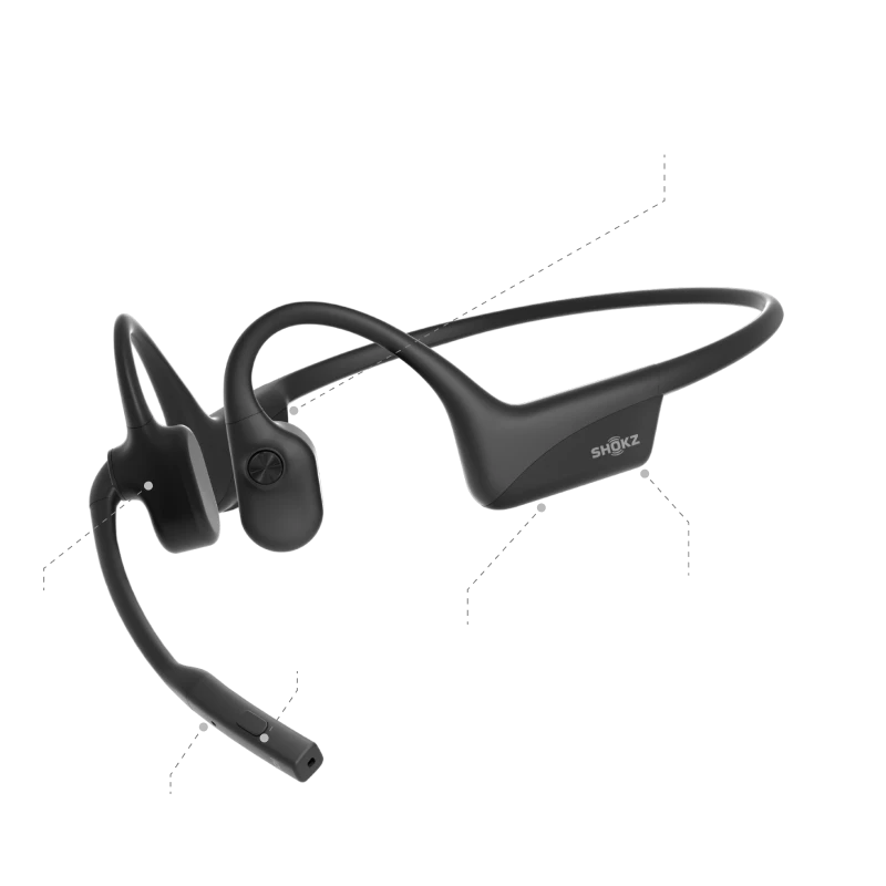 OpenComm2 2025 Upgradeワイヤレス骨伝導ヘッドセット– Shokz