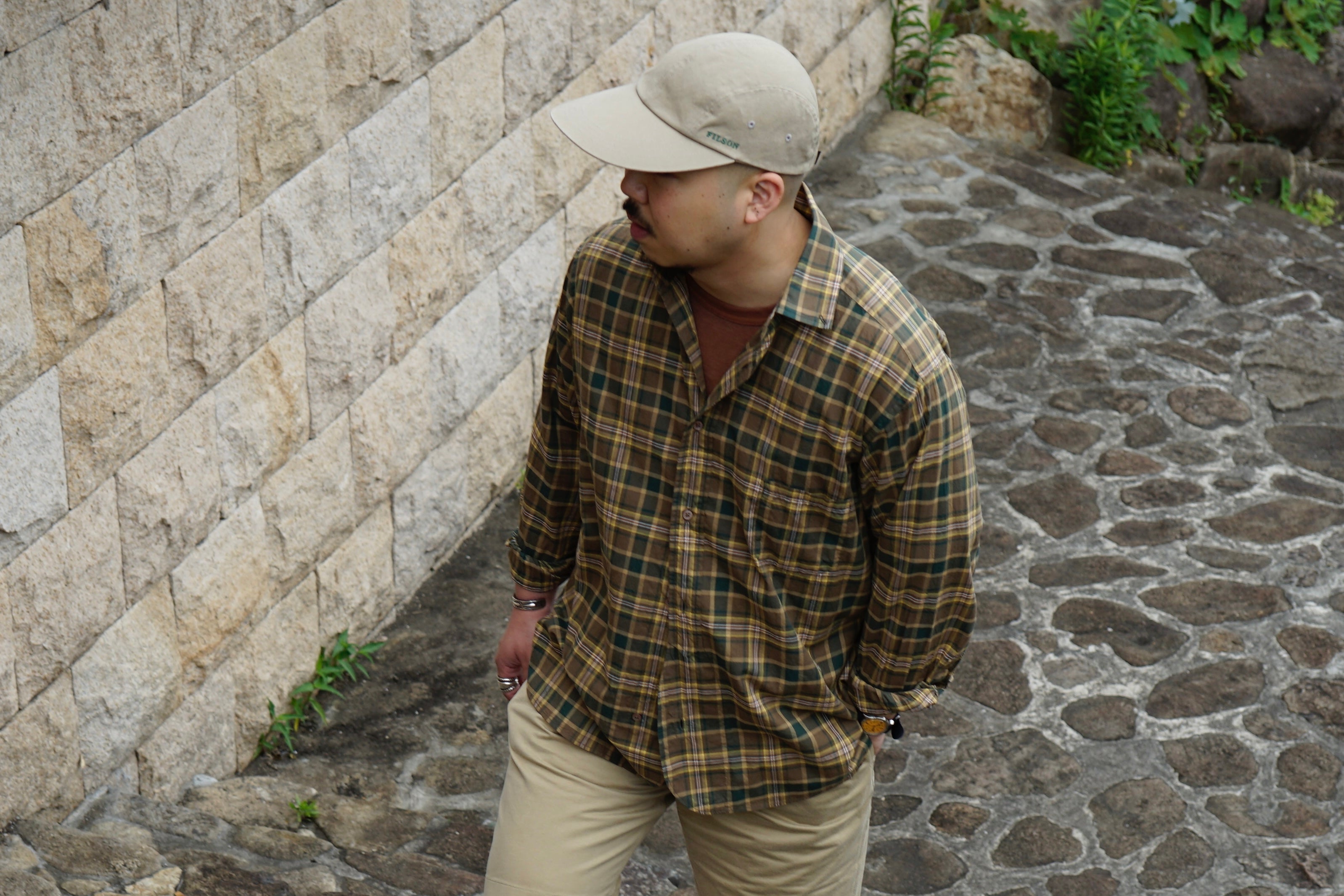 HIGH SUMMER COLLECTION》BRITISH OFFICERS SHIRT - TYPE2 CHECK