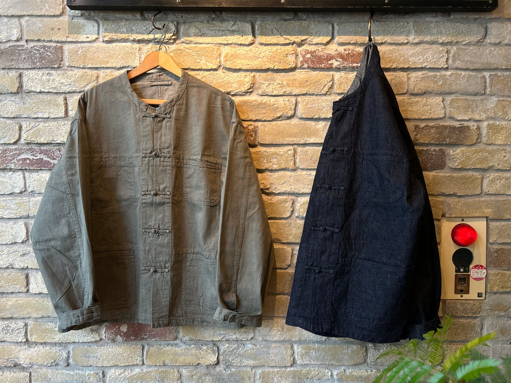 一味違う》 FRENCH CHINA JACKET- 10oz DENIM – ナイジェル・ケーボン