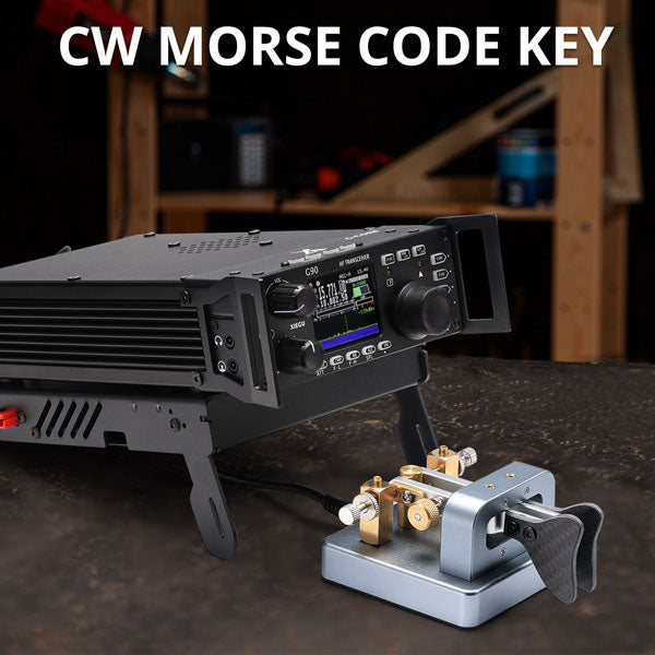 Xiegu VK-6 Iambic CW Morse Code Key | Dual Paddle | Adjustable