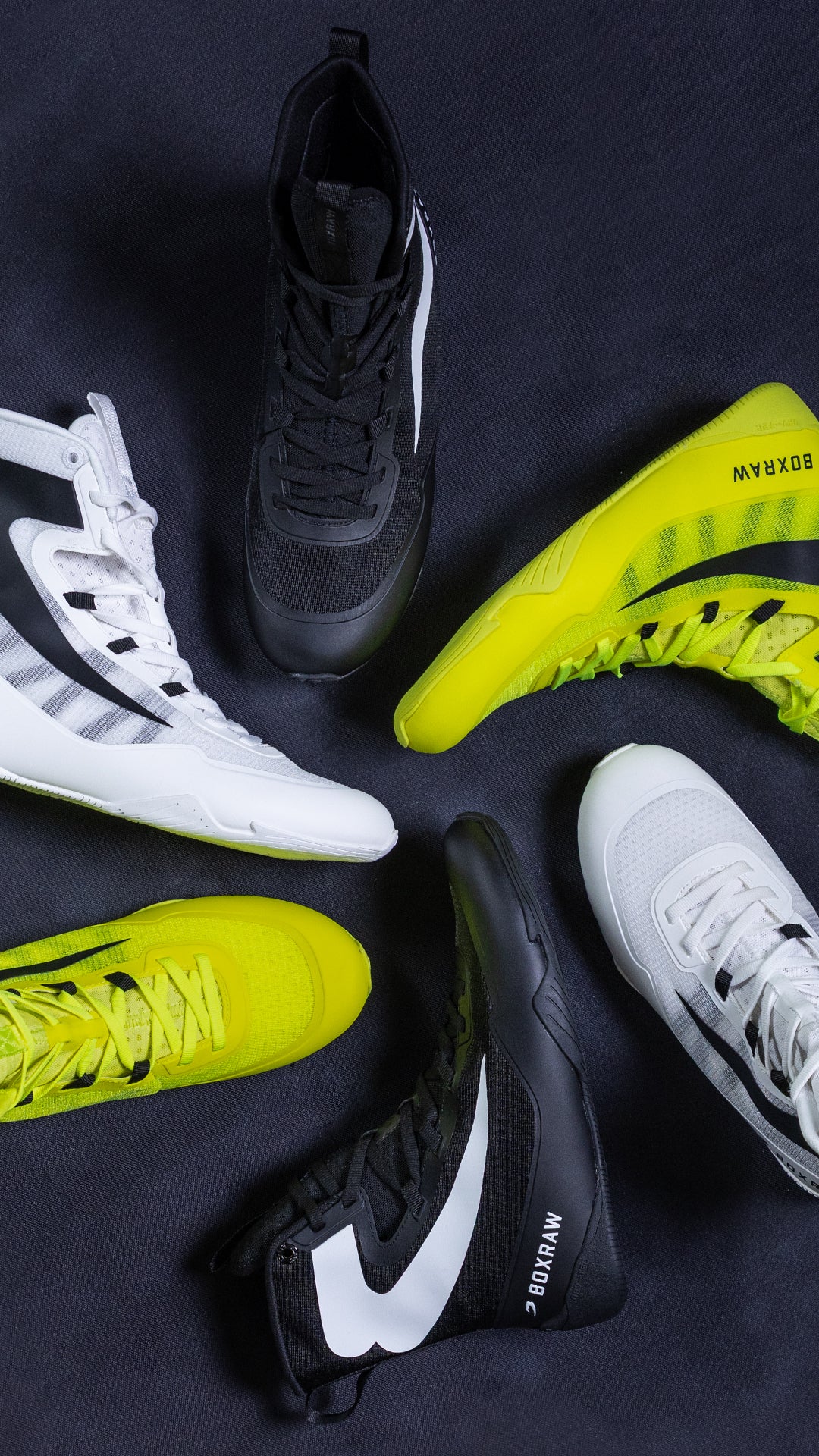 Impello 2.0 Boxing Boots - Black/White | BOXRAW