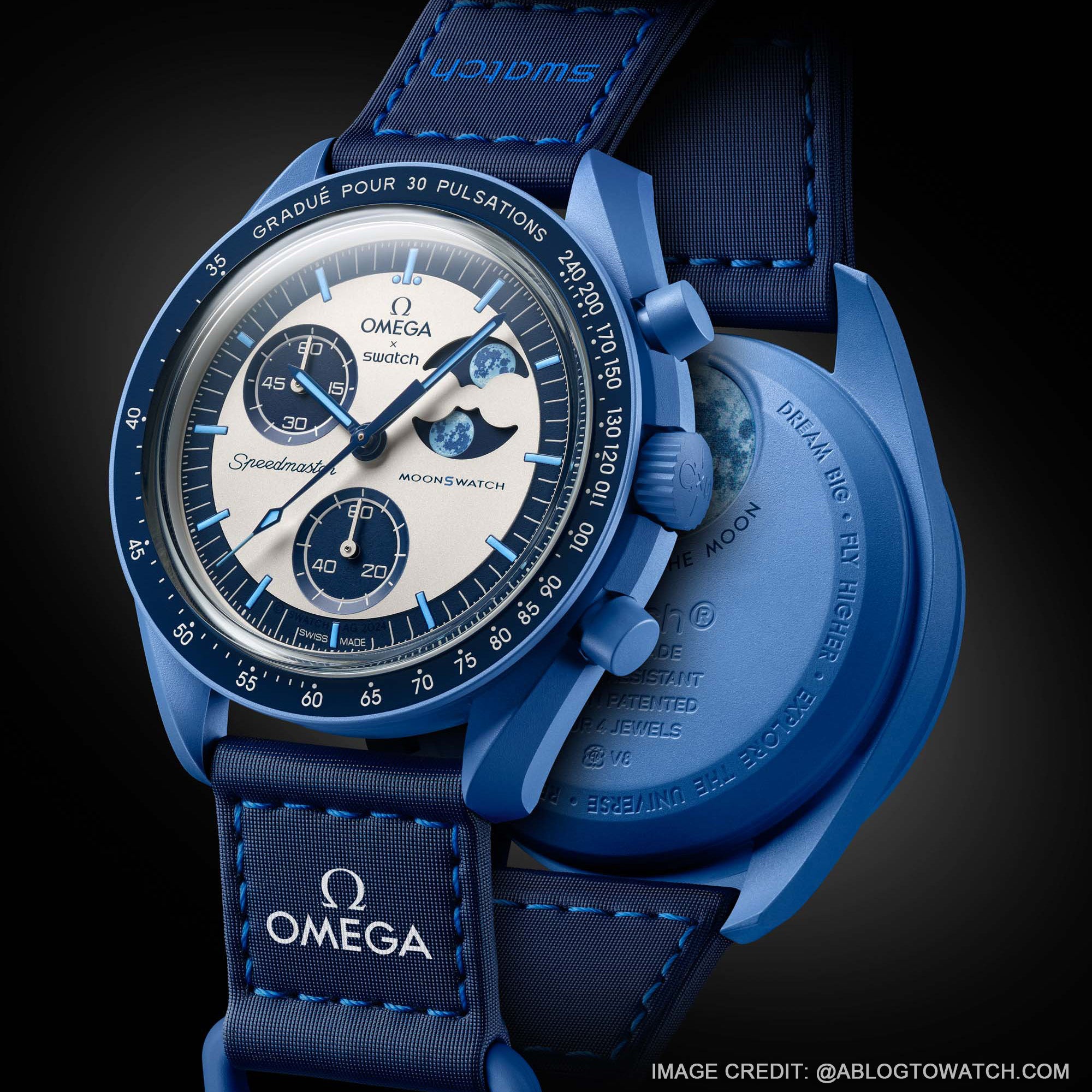 Omega X Swatch MoonSwatch Mission to the Super Blue Moonphase