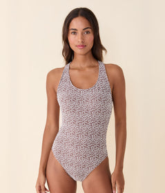 The Tulum One Piece - Eco Nylon - Cherry Red - Classic – Andie Co.