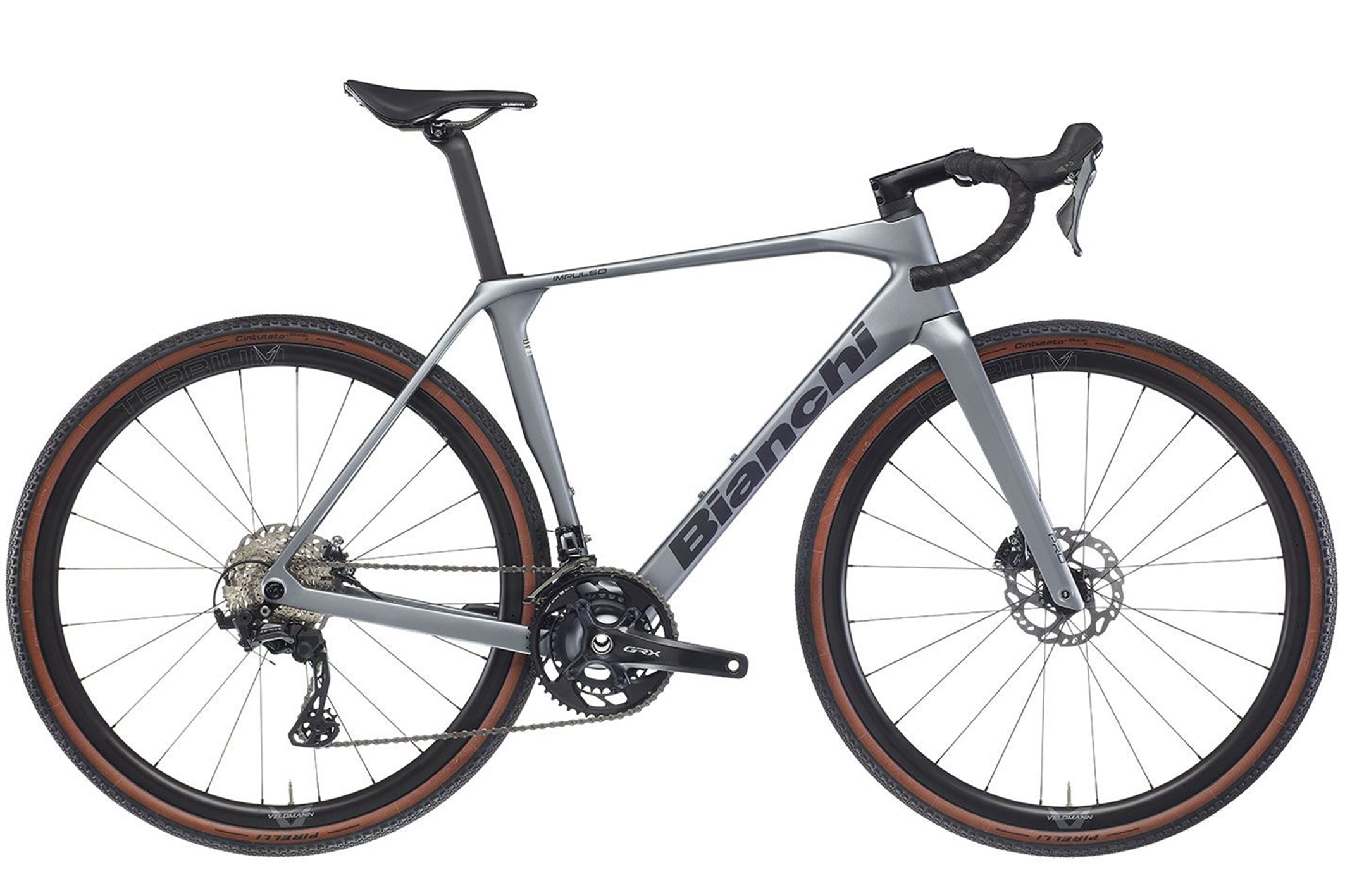 Bianchi Impulso Pro 700c - GRX 820 - CK16-Graphite Matt – Cambria Bike