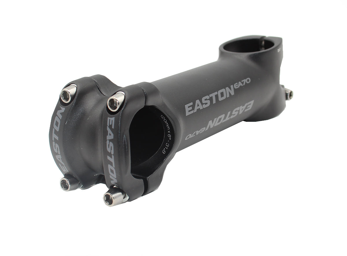 Easton EA70 31.8 6Deg AL MTB Stem - Black-Red-White – Cambria Bike