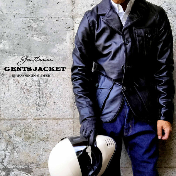 バイク用なのにジェントルマン！？紳士スタイルの本革テーラー