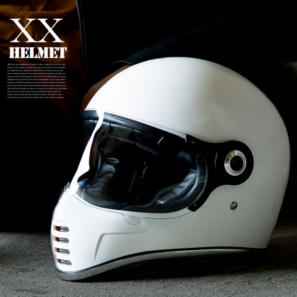 RIDEZ XX WHITE motorcycle full face helmet | バイク用品はRIDEZ