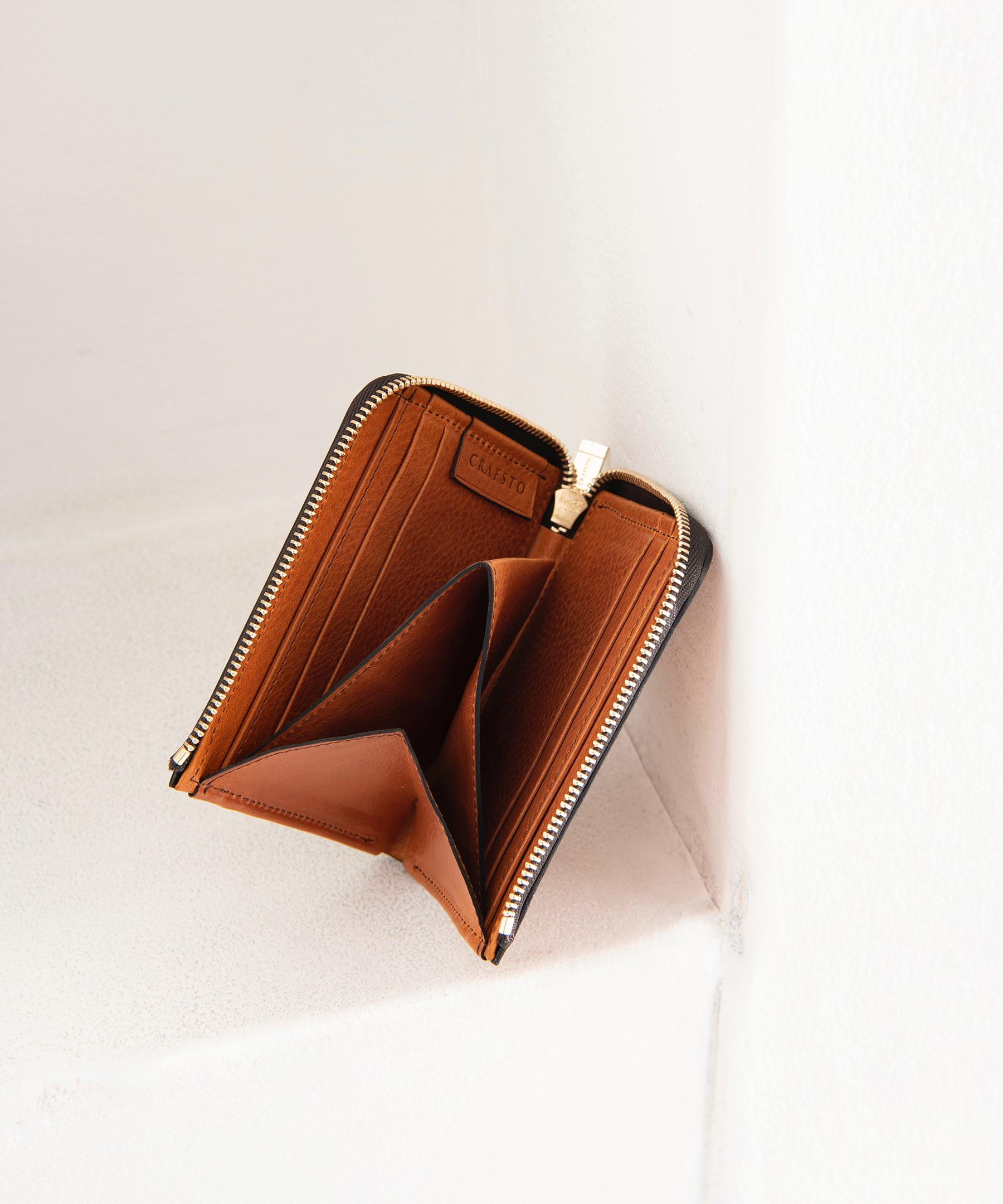 イタリア革】L字ファスナー財布（小銭入れ付）｜CRAFSTO（クラフスト）