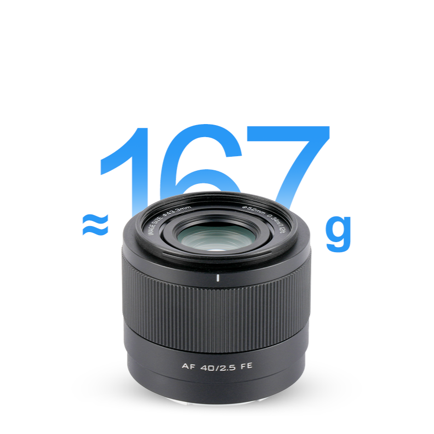 Viltrox AF 40mm F2.5 Air Full-Frame Lens for Sony E-mount