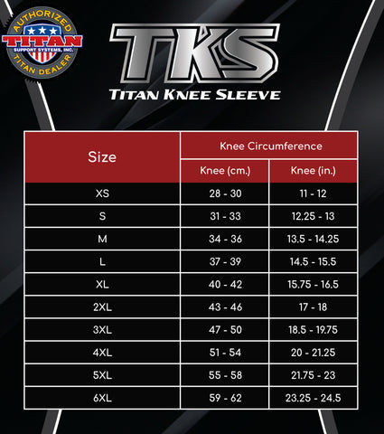 Titan TKS Knee Sleeves | StrongArm Sport