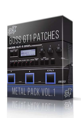Rock Pack vol.1 for Boss GT-1 – ChopTones