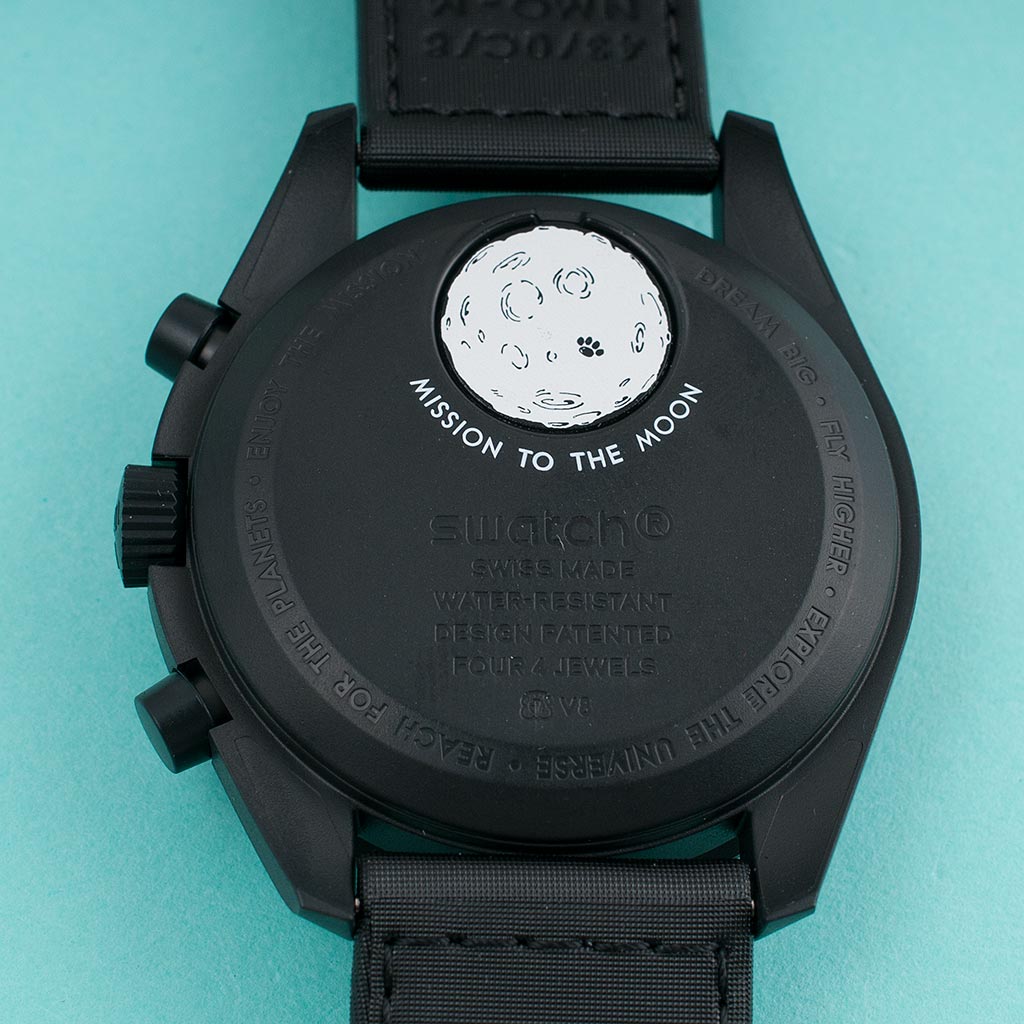 Swatch Moonswatch Moonphase Black New Moon Watch Review