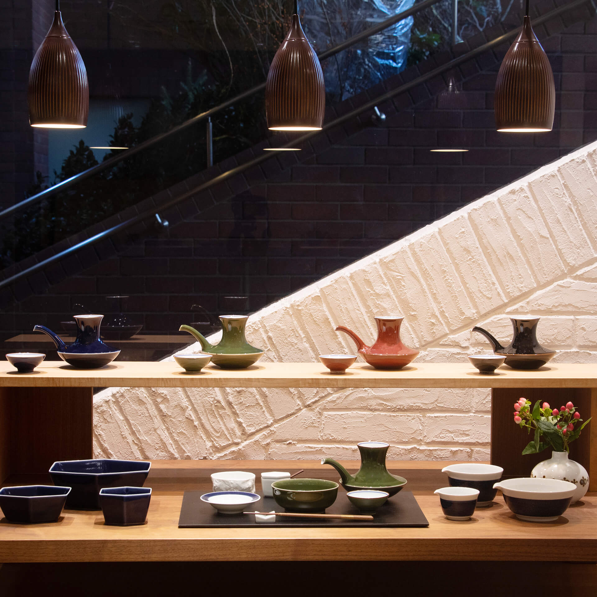 東京ショールーム / ディスプレイ】「白山陶器のWinter Party」の店頭