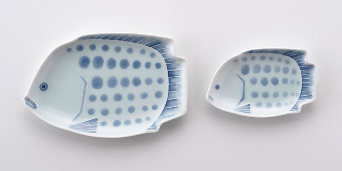バラエティートレイ ベリー皿 さかな | 白山陶器直営オンラインストア
