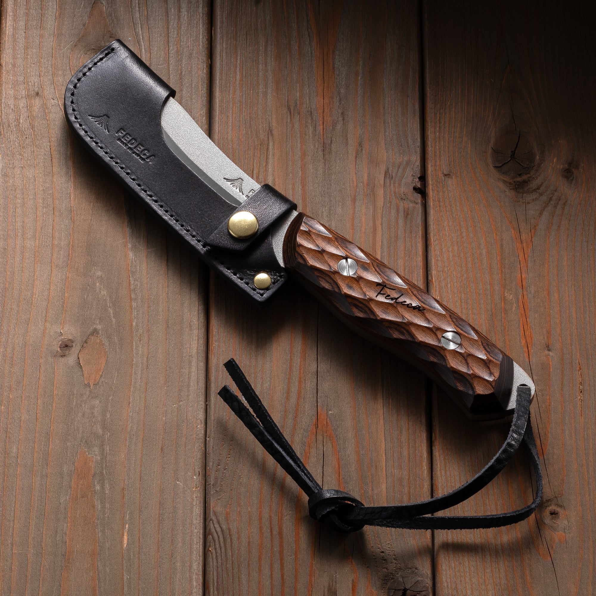 FEDECA ブッシュクラフトナイフ 名栗ブラウン 25,850円【0001075】