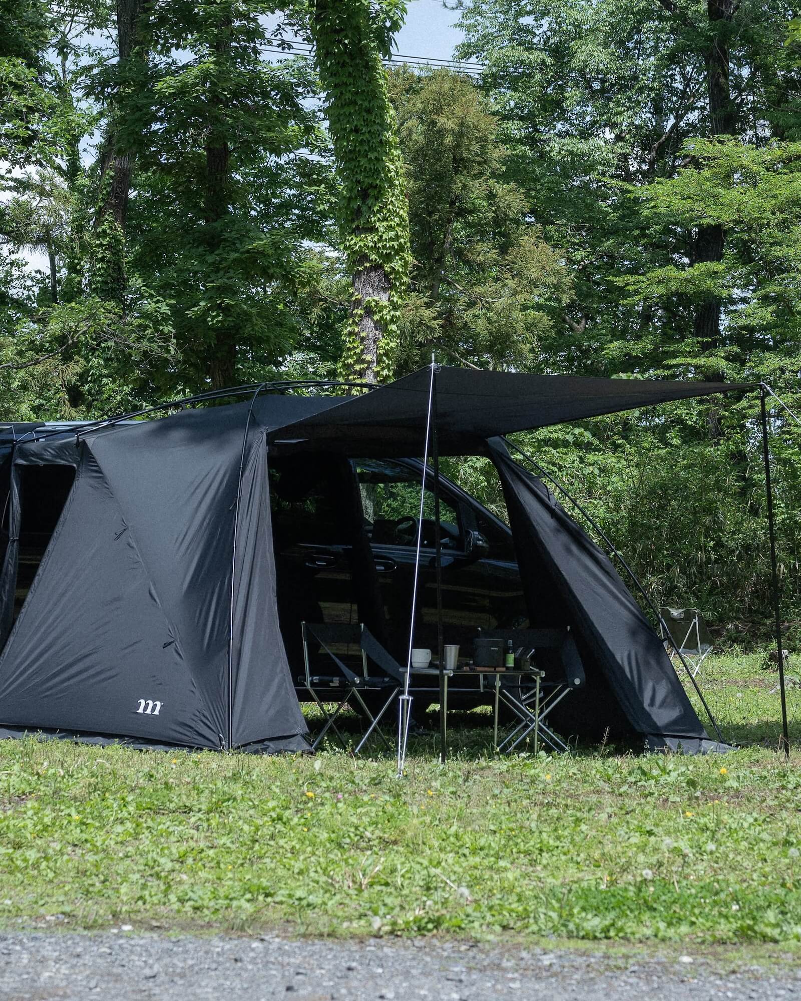 PENELOPE CAR SIDE TARP | ペネローぺカーサイドタープ | muraco