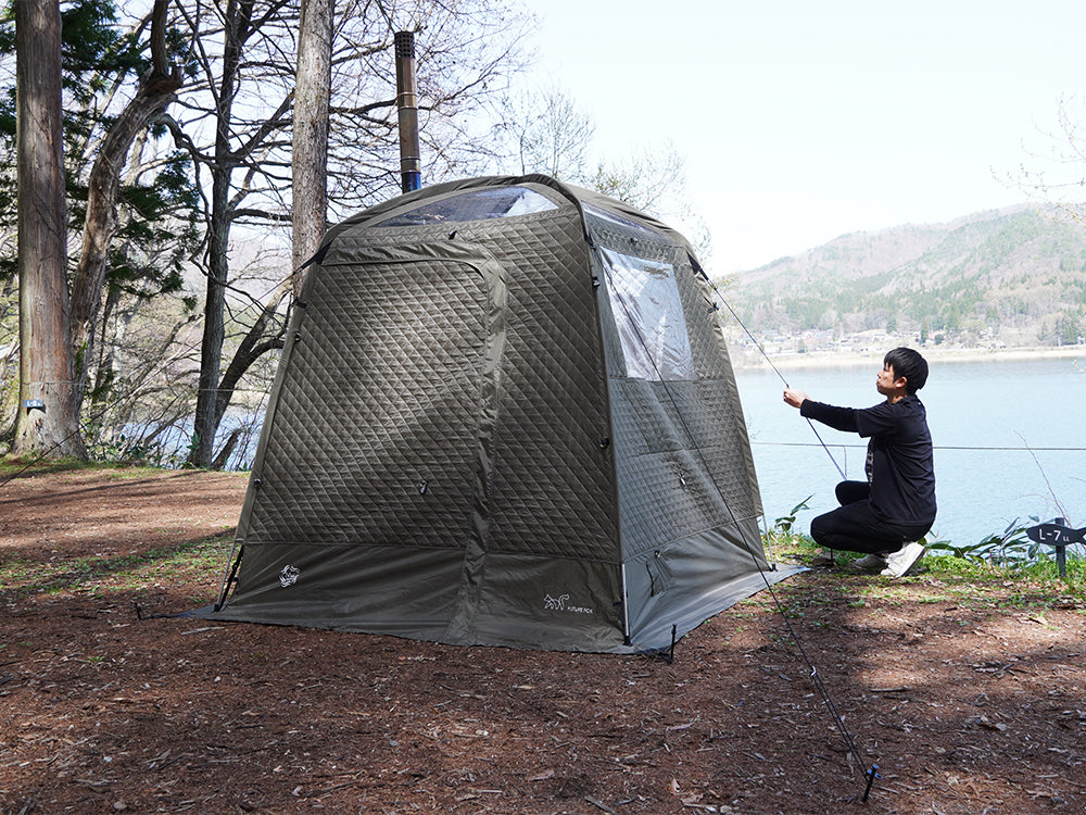 きつねのととのい小屋 テントサウナ サウナ テント｜FUTURE FOX