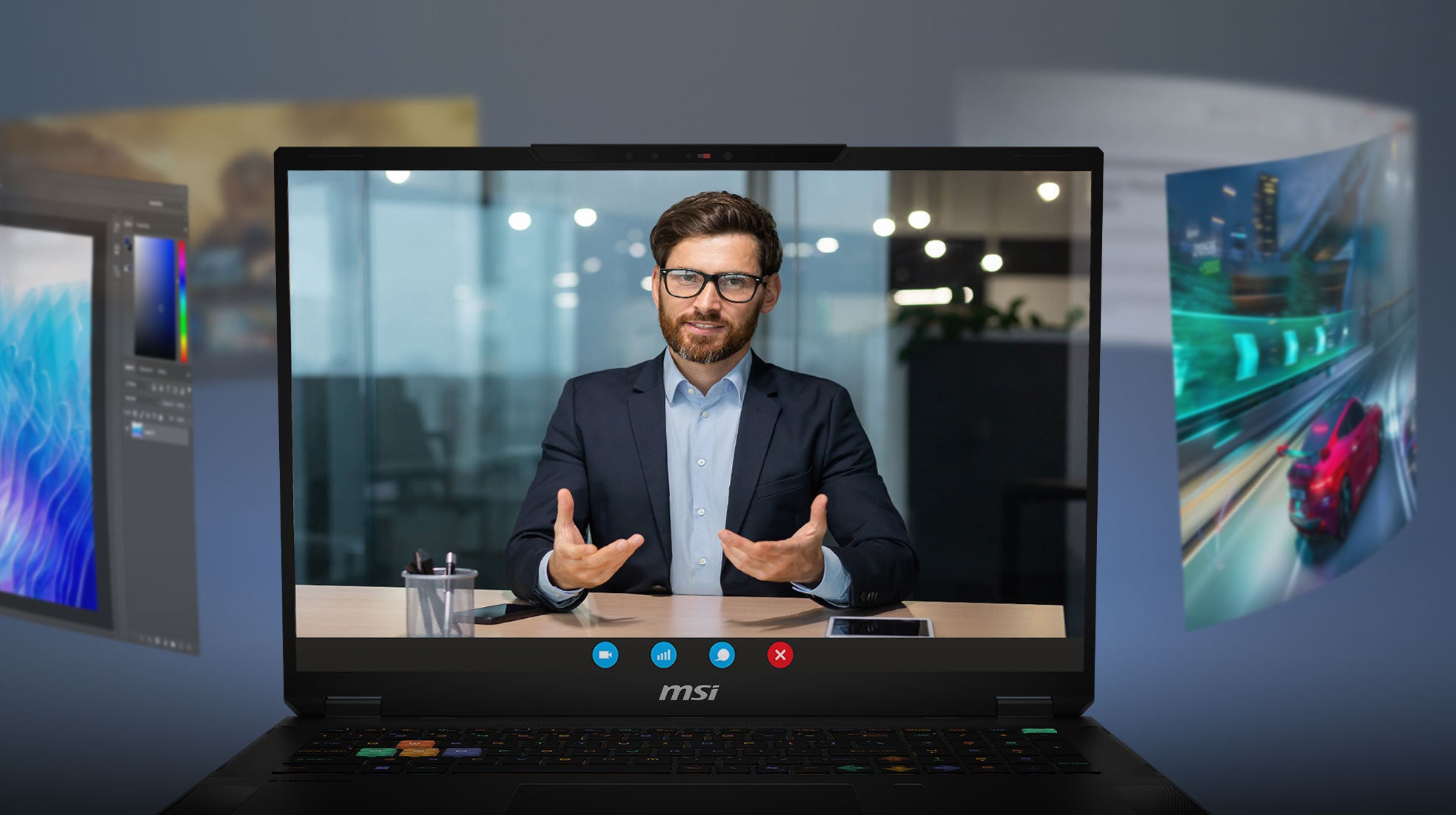 MSI Stealth 18 HX AI A2XWJG-035US 18″ 4K Mini LED Gaming Laptop