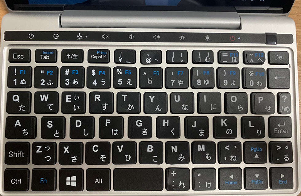 GPD Pocket 2おまけ日本語キーボードシール利用方法 – GPDダイレクト