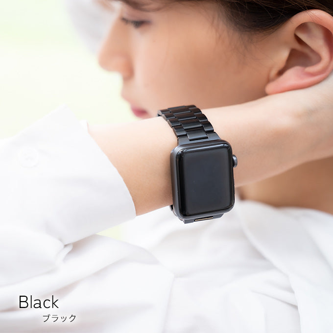 アップルウォッチ バンド Apple watch band ステンレス ベルト 一体式