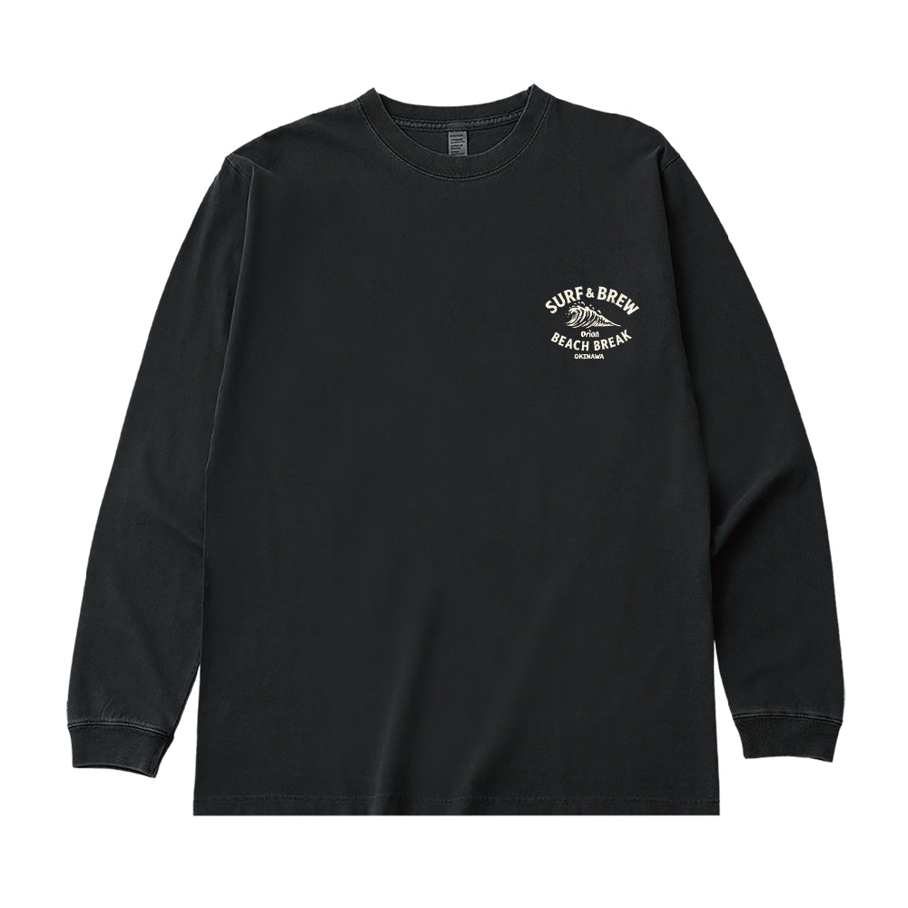 ロングスリーブTシャツ SURF&BREW カラー ブラック BLACK オリオン