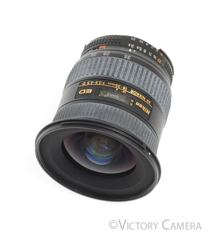 Nikon Nikkor 18-35mm F3.5-4.5 AF-D ED Full Frame Wide-Angle Zoom